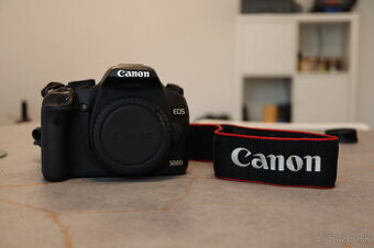 P: Telo Canon 500D + príslušenstvo