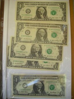 predam sety bankoviek UNC zberatelska kvalita zahranicie