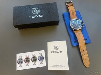 Predám štýlové pánske hodinky BENYAR watch 5102 Style