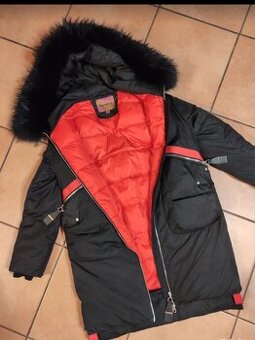 nádherná zimná bunda/kabát veľkosť S (36) dámska/dievčenská