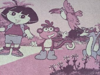 Ružový koberec Dora - 1