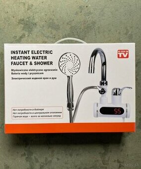 Electric ohrievač na vodu prietokový