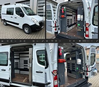 Opel Movano  Automat, L1H2 regálový systém BOTT, DPH