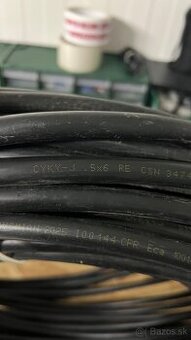 Kábel CYKY - J 5x6mm2