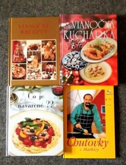 Predám kuchárske knihy,