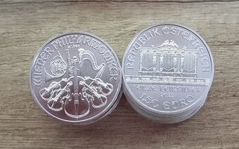Investičné striebro Wiener Philharmoniker 1oz