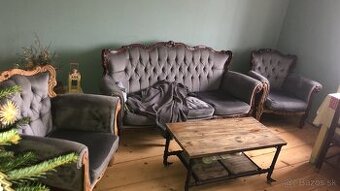 Predám štýlovú sedaciu súpravu v retro / vintage štýle