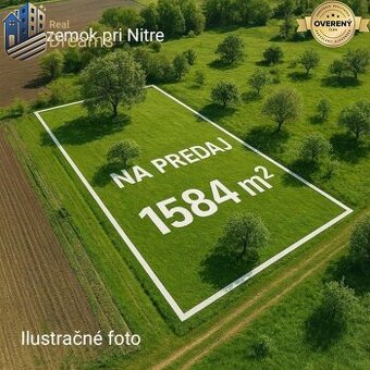 Stavebný pozemok na predaj – Veľké Zálužie, len pár minút od