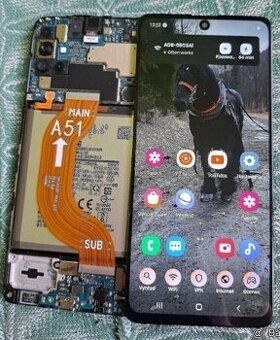 SAMSUNG Galaxy A51 A515F + RÁM - IN-CELL LCD DISPLEJ