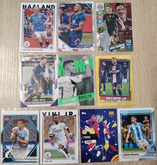 Svetové futbalové hviezdy - futbalové kartičky