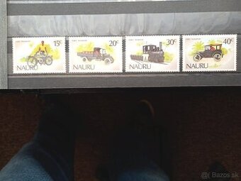 Poštové známky č.861 - Nauru - vozidlá komplet