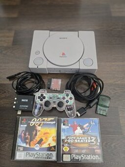 Playstation 1 7502 + 2 hry