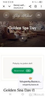 Wellnes pre 2 osoby s 3.chodovou večerou