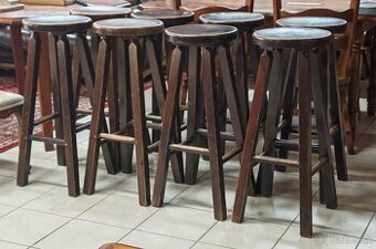 Barové stoličky masívne mohutné