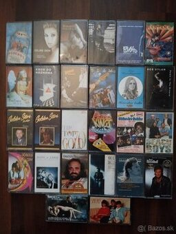 Kazety domáce,zahraničné,Pop,Rock,rozprávky,vyber