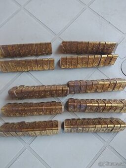 Kovové ušné značky pre dobytok číslované 100ks