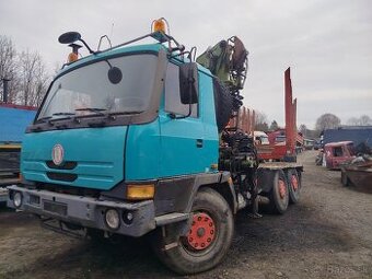Tatra T815 lesovůz + přívěs LEMEX