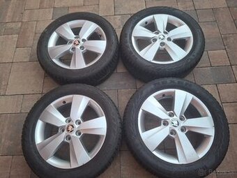 Predám hlinikové disky org.Skoda/Seat/Vw--R16