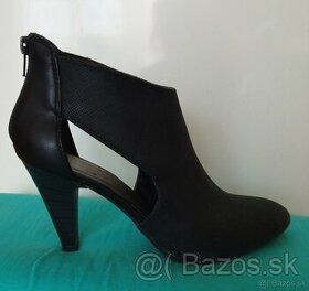 Dámske čierne topánky - 1