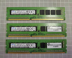 3x 8GB DDR3 ECC RAM - Samsung