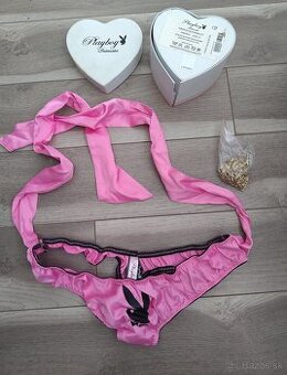 Spodna bielizen- Playboy - nova- Thong gift set - velkost 12