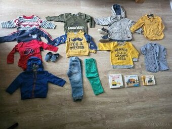 Balík oblečenia pre chlapca 80/86 a 92/98