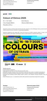 COLOURS OF OSTRAVA 4KS