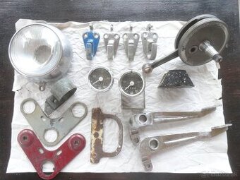 Jawa 20, 21 Pionier a 23 Mustang diely