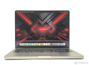 ZÁRUKA/Macbook Pro 14"/M1 PRO/32GB RAM/1TB SSD/CZ