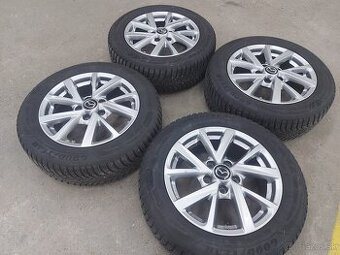 5x114,3R16 elektrony orig. MAZDA- 205/60R16 zimne pneu