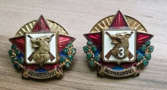 Odznaky- pohraničná stráž