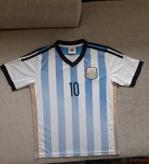 Futbalové tričko Messi, 13-14 rokov