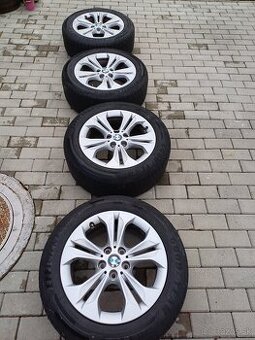 Disky BMW 5x112 R17 +pneu+ snimače