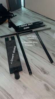 Napredaj komponenty na kolobežky