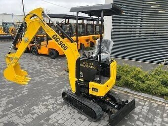 Minibáger GG900-Koncoročná AKCIA + Dovoz GRÁTIS - 1
