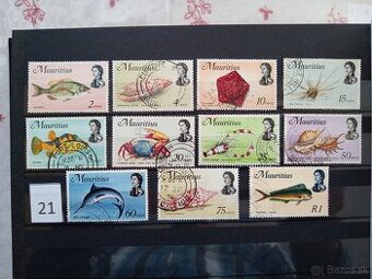 Poštové známky č.472 - AFRIKA II. - 20 sérií