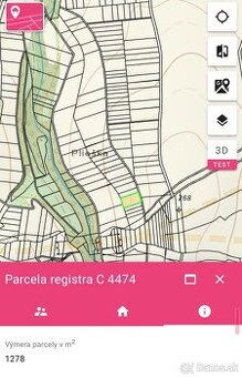 Orná pôda Trenčianska Turná 1278 m2 - 1