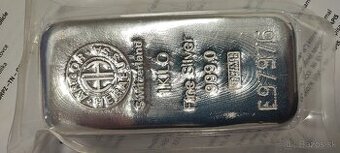 strieborný zliatok 1 kg, vákuovo balený - 1