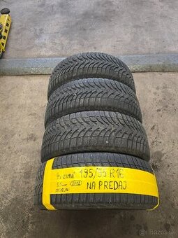Predám 4x Zimné pneu 195/55 R16