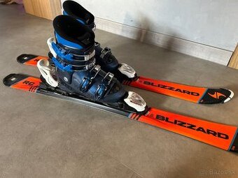 Lyžiarsky set, lyze 100 Blizzard, lyziarky Wedze 22/22,5