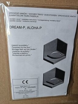 Vanicka pod sprchovy kut PRAVA