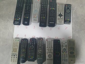 Predam dialkove ovladace Panasonic ,Denon,Philips,Samsung
