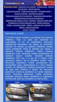 Leštenie, Renovácia svetiel