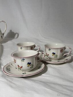 Villeroy Boch Petite Fleur cajove salky 200 ml