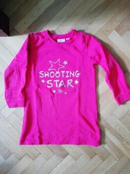 Mikinové šaty veľkosť 122