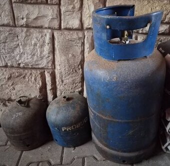 Propán butanove fľaše: