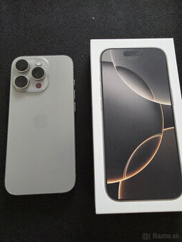 Apple iPhone 16 PRO 128 GB Natural Titanium , nový
