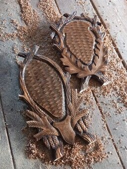 Podložky,štítky,podststavce pod srnčie parožie,trofeje,zhody