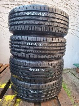 Predám jazdené letné pneu 195/55 R16 85V zn. Firemax