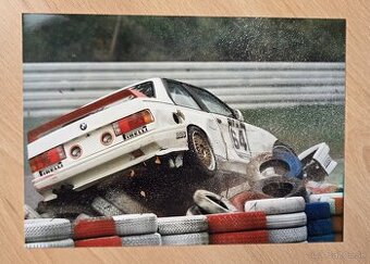 DTM 1988 BMW Motorsport originální tisková fotografie